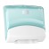 Tork 654000 distributeur de serviettes en papier Distributeur de papier-toilettes par feuille Turquoise, Blanc