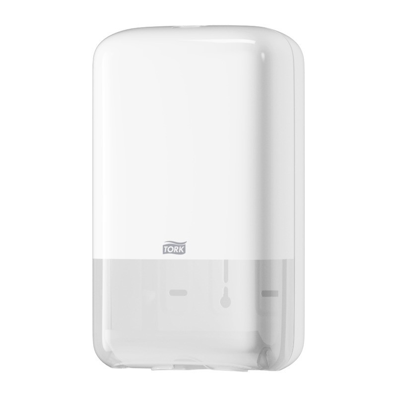 Image of Tork 556000 dispenser di carta igienica Bianco Plastica Distributore di carta igienica sfusa