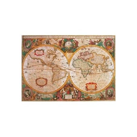 Clementoni Mapa Antigua 1000 pieza(s) Mapas