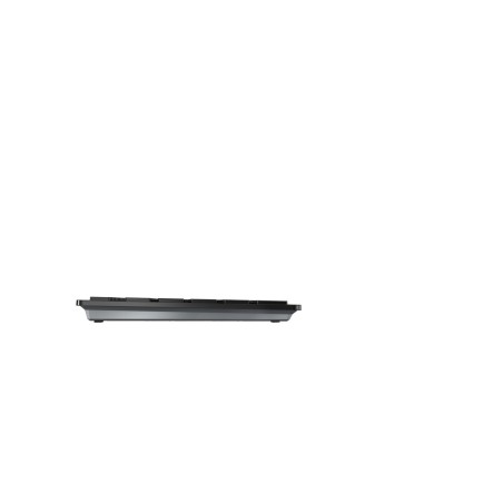 CHERRY DW 9500 SLIM Tastatur Maus enthalten RF Wireless + Bluetooth AZERTY Französisch Schwarz, Grau