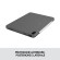 Logitech Combo Touch Custodia con Tastiera per iPad Air (4. gen - 2020) - Tastiera Retroilluminata Rimovibile, Trackpad