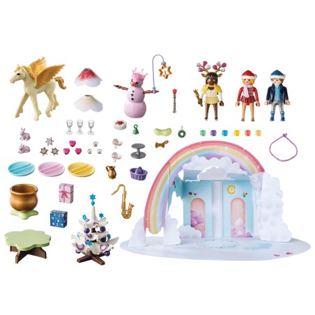 Playmobil Princess Adventskalender "Weihnachtsfest unter dem Regenbogen"