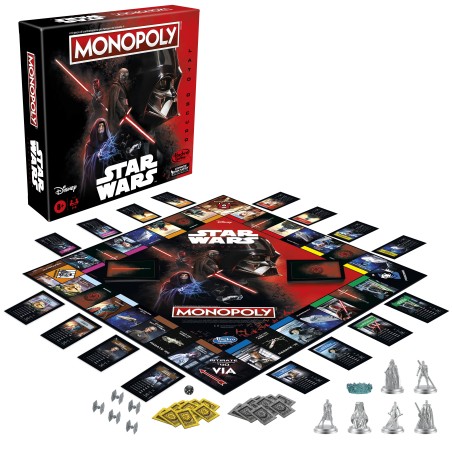 Monopoly Star Wars Jogo de tabuleiro Simulação económica