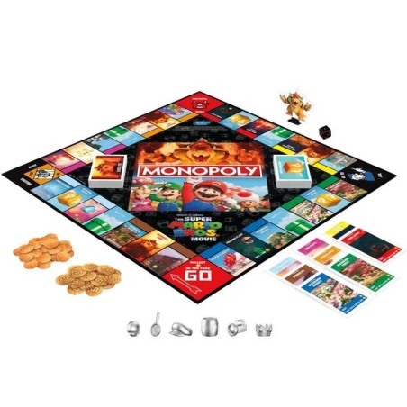 Monopoly The Super Mario Bros. Movie Brettspiel Wirtschaftliche Simulation