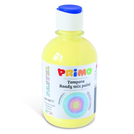 Primo - Plakkaatverf pastel in fles, geel 212, 300 ml
