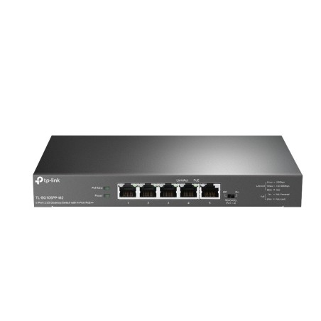 TP-Link TL-SG105PP-M2 netwerk-switch Unmanaged Gigabit Ethernet (10 100 1000) Power over Ethernet (PoE) Zwart