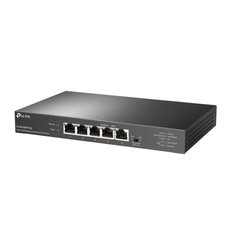 TP-Link TL-SG105PP-M2 switch di rete Non gestito Gigabit Ethernet (10 100 1000) Supporto Power over Ethernet (PoE) Nero