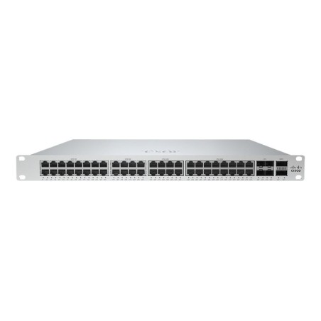 Cisco Meraki MS355-48X-HW switch de rede Gerido L3 10G Ethernet (100 1000 10000) Power over Ethernet (PoE) 1U Prateado