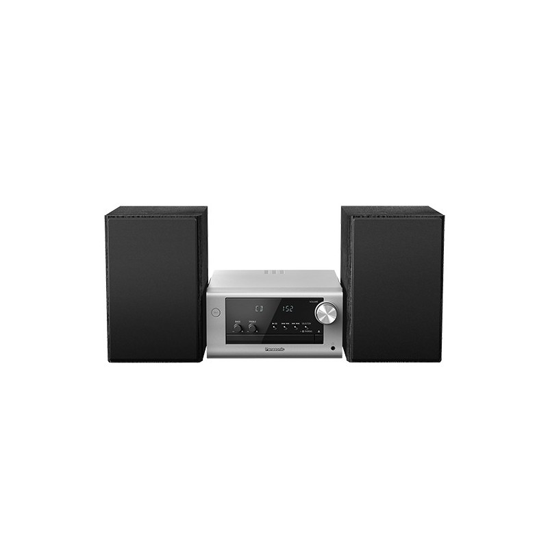 Panasonic SC-PM702 Microsistema audio per la casa 80 W Nero, Argento