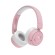 OTL Technologies Hello Kitty Écouteurs Avec fil &sans fil Arceau Musique USB Type-C Bluetooth Rose, Bleu