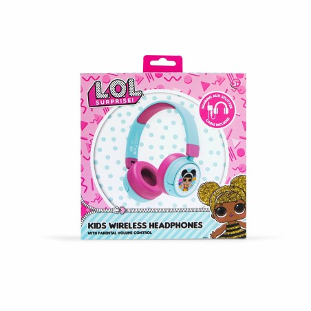 OTL Technologies L.O.L. Surprise! Écouteurs Avec fil &sans fil Arceau Musique USB Type-C Bluetooth Rose, Bleu