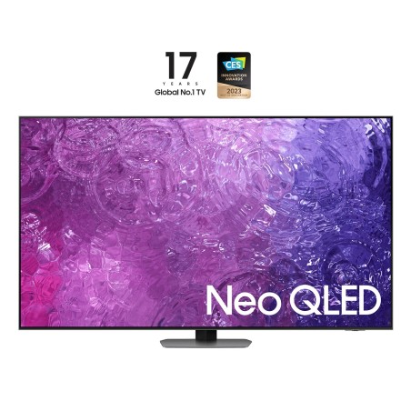 Samsung Series 9 TV QE75QN90CATXZT Neo QLED 4K, Smart TV 75" Processore Neural Quantum 4K, Dolby Atmos e OTS+, Carbon Silver
