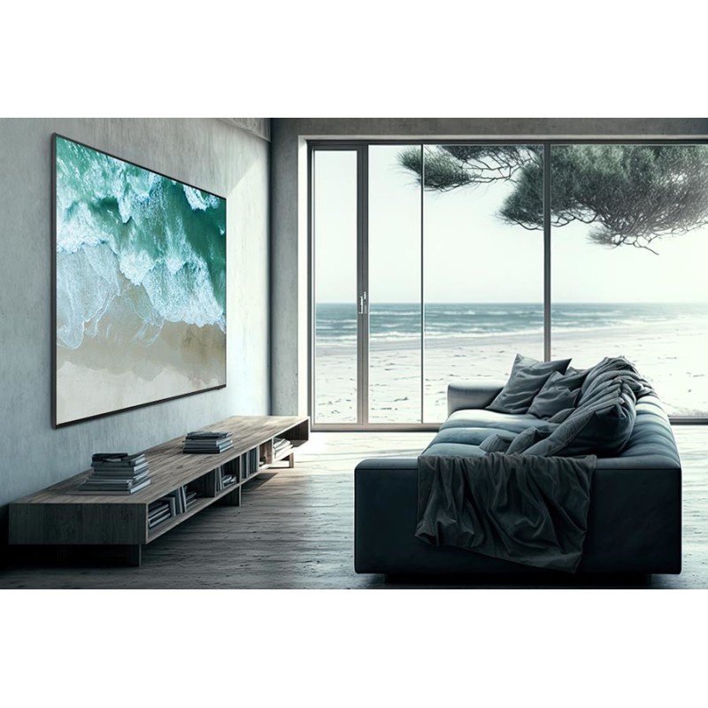 Image of Samsung Series 9 TV QE55QN95CATXZT Neo QLED 4K, Smart TV 55" Processore Neural Quantum 4K, Dolby Atmos e OTS+, Slate Black 2023