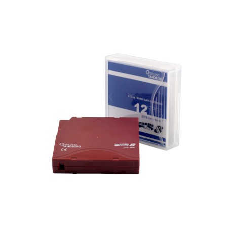 Overland-Tandberg LTO-8 Datenkassette, 12TB 30TB, Barcode gelabeled, 5er Pack