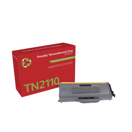 Remanufacturado Everyday Tóner Everyday™ Mono remanufacturado de Xerox es compatible con Brother TN2110, Capacidad estándar