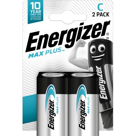 Energizer Max Plus Bateria descartável C