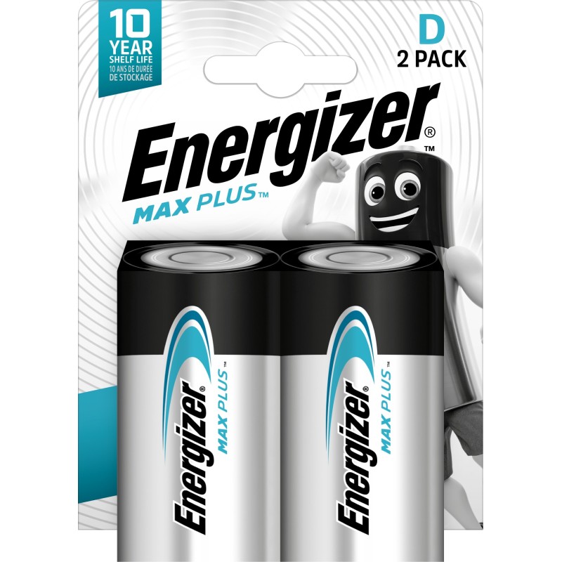 Image of Energizer Max Plus Batteria monouso D
