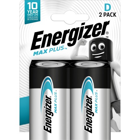 Energizer Max Plus Bateria descartável D