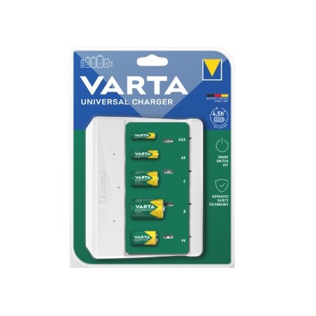 Varta Universal Charger batterij-oplader Huishoudelijke batterij AC