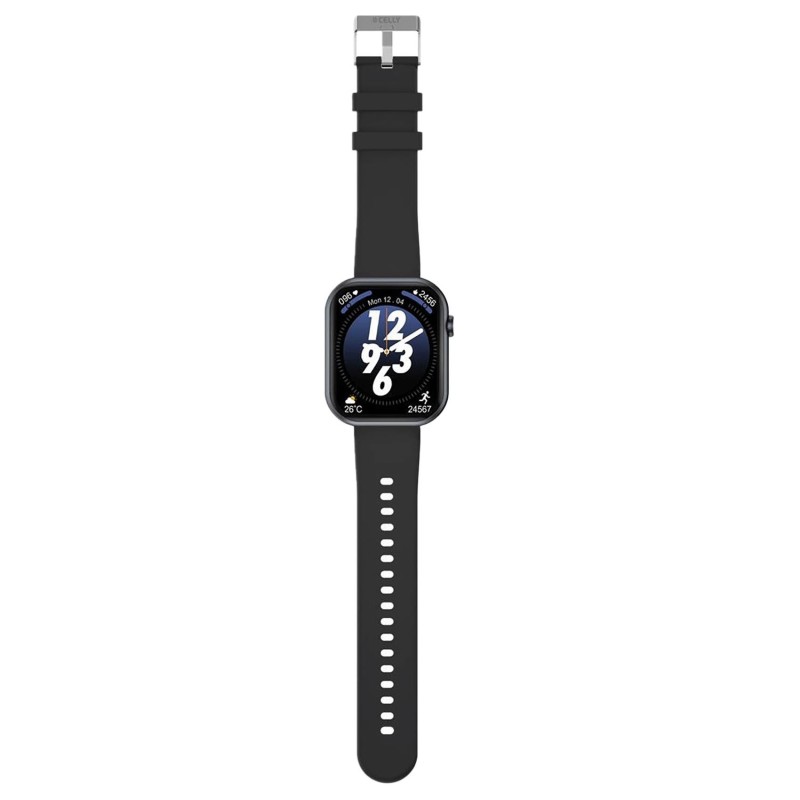 Image of Celly TRAINERMATEBK smartwatch e orologio sportivo 4,6 cm (1.81") Digitale 240 x 240 Pixel Touch screen Nero