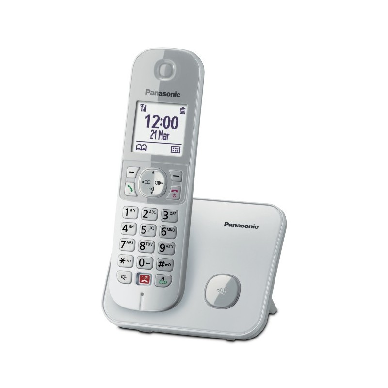 Image of Panasonic KX-TG6851JTS telefono Telefono DECT Identificatore di chiamata Argento