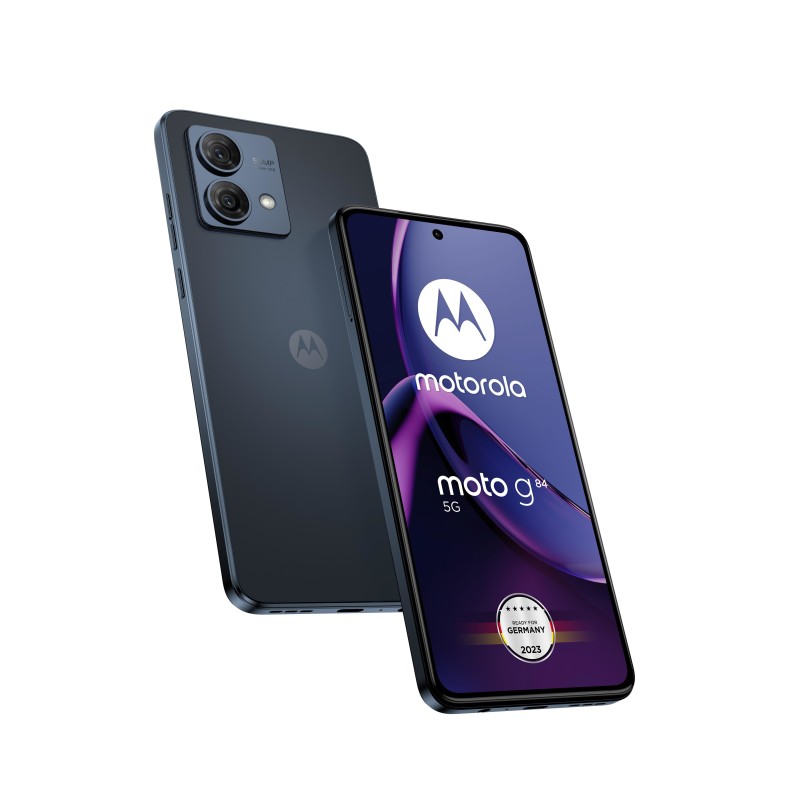 Image of Motorola Moto G Moto G84 16,6 cm (6.55") Dual SIM ibrida Android 13 5G USB tipo-C 12 GB 256 GB 5000 mAh Blu