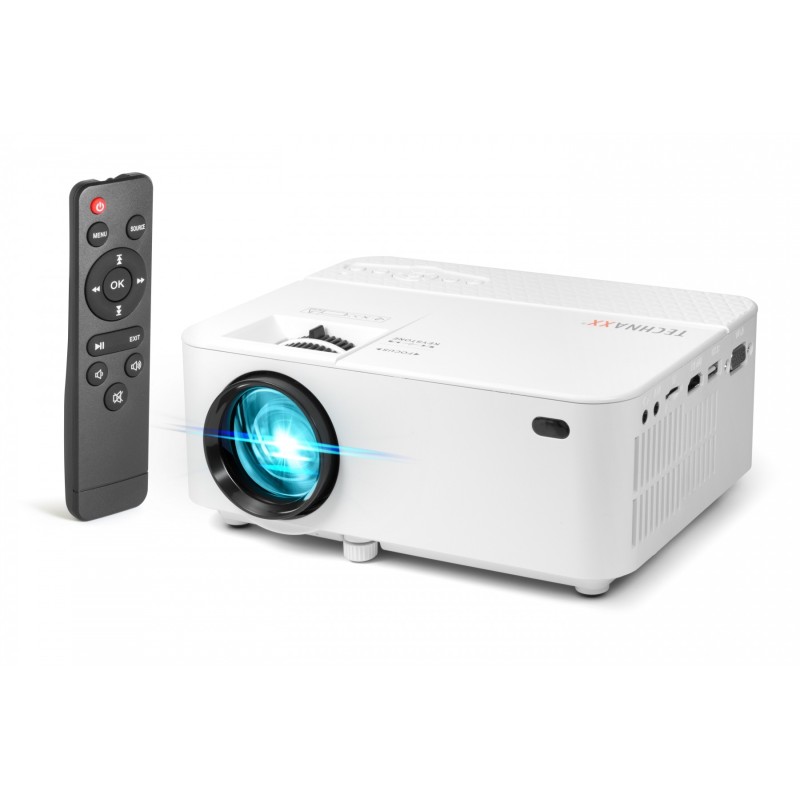 Image of Technaxx TX-113 videoproiettore Proiettore a raggio standard 1800 ANSI lumen LED 800x480 Bianco