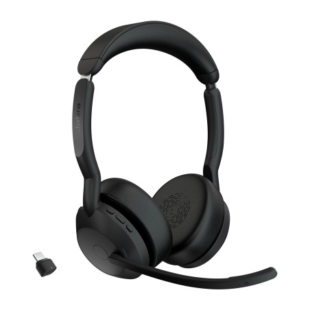 Jabra 25599-989-899 écouteur casque Sans fil Arceau Bureau Centre d'appels Bluetooth Socle de chargement Noir