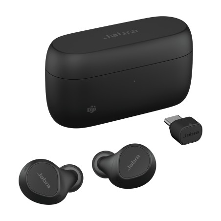 Jabra Evolve2 Buds Headset True Wireless Stereo (TWS) In-ear Oproepen muziek Bluetooth Zwart