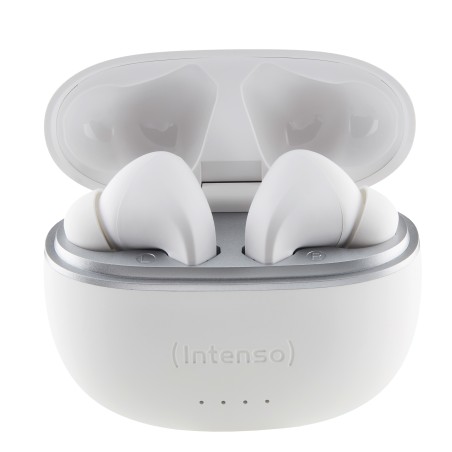 Intenso White Buds T302A Cuffie True Wireless Stereo (TWS) In-ear Chiamate Musica Sport Tutti i giorni USB tipo-C Bluetooth