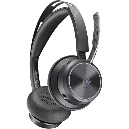 POLY Headset Voyager Focus 2 USB-A certificato per Microsoft Teams