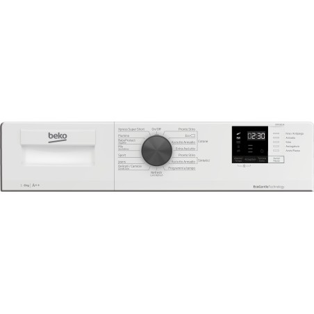 Beko DRXS823A sèche-linge Pose libre Charge avant 8 kg A++ Blanc