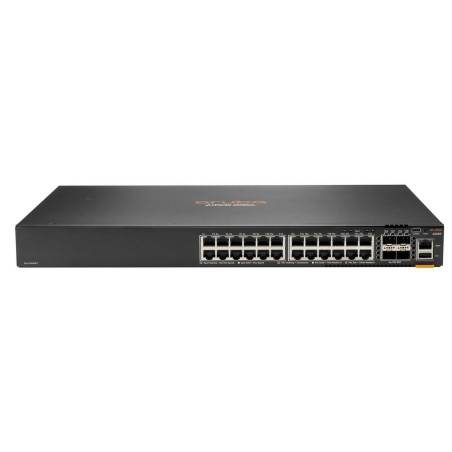 Aruba CX 6200F 24G Class-4 PoE 4SFP+ 370W Managed L3 Gigabit Ethernet (10 100 1000) Power over Ethernet (PoE) 1U
