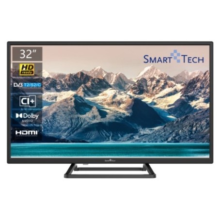 Smart-Tech 32HN10T3 TV 81,3 cm (32") HD Preto 230 cd m²