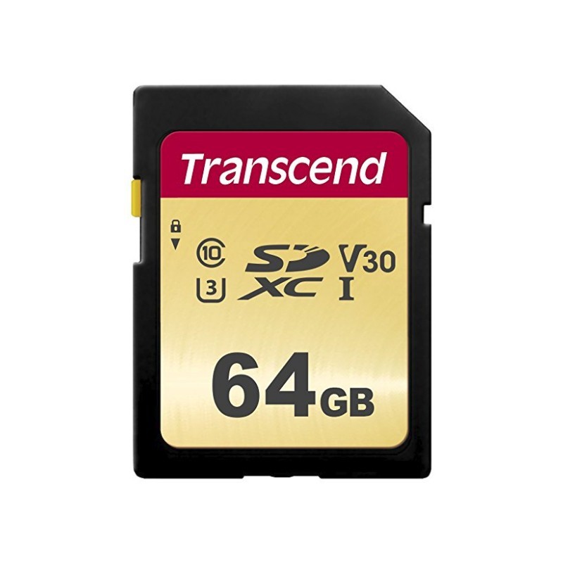 Image of Transcend 64GB, UHS-I, SD SDXC Classe 10