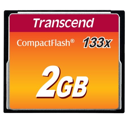 Transcend TS2GCF133 memoria flash 2 GB CompactFlash MLC