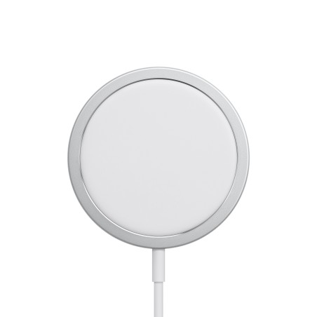 Apple MagSafe Auriculares, Smartphone Plata, Blanco Cargador inalámbrico Interior