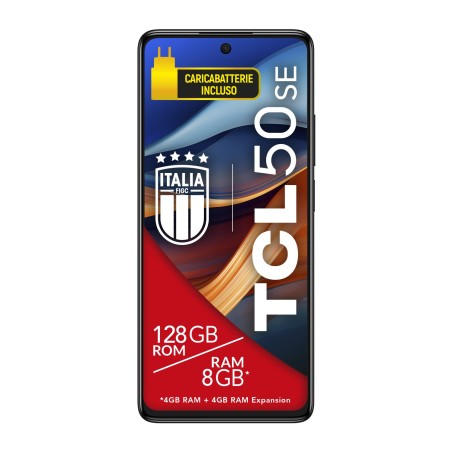 TCL 50 SE 17,2 cm (6.78") Dual SIM Android 14 4G USB Type-C 4 GB 128 GB 5010 mAh Cinzento