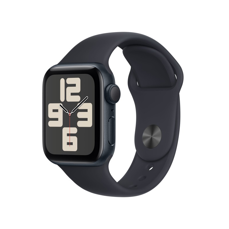 Image of Apple Watch SE GPSCassa 40mm in Alluminio Mezzanotte con Cinturino Sport Mezzanotte - S/M