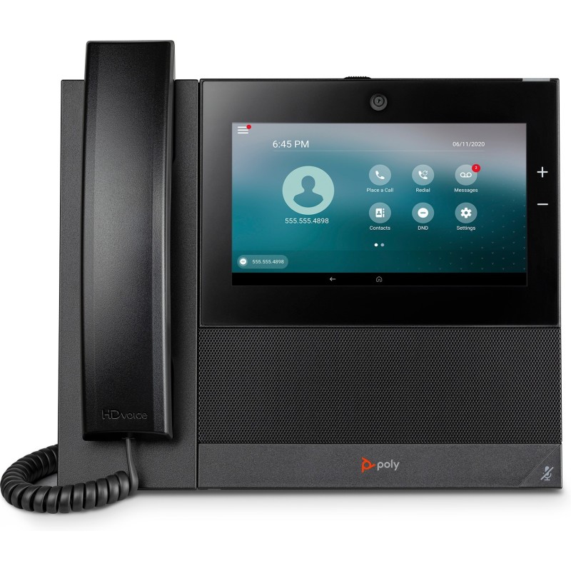 Image of POLY Telefono multimediale aziendale CCX 700 con Open SIP e abilitato per PoE