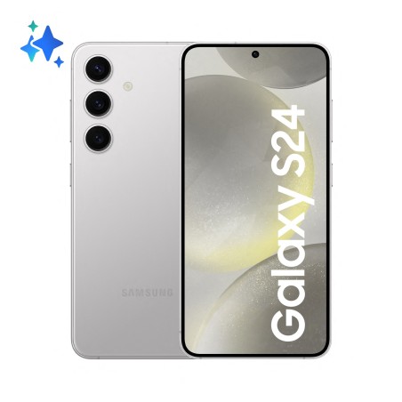 Samsung Galaxy S24 15,8 cm (6.2") Dual SIM 5G USB Type-C 8 GB 256 GB 4000 mAh Cinzento, Cor mármore