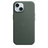 Apple Custodia MagSafe in tessuto Finewoven per iPhone 15 - Sempreverde