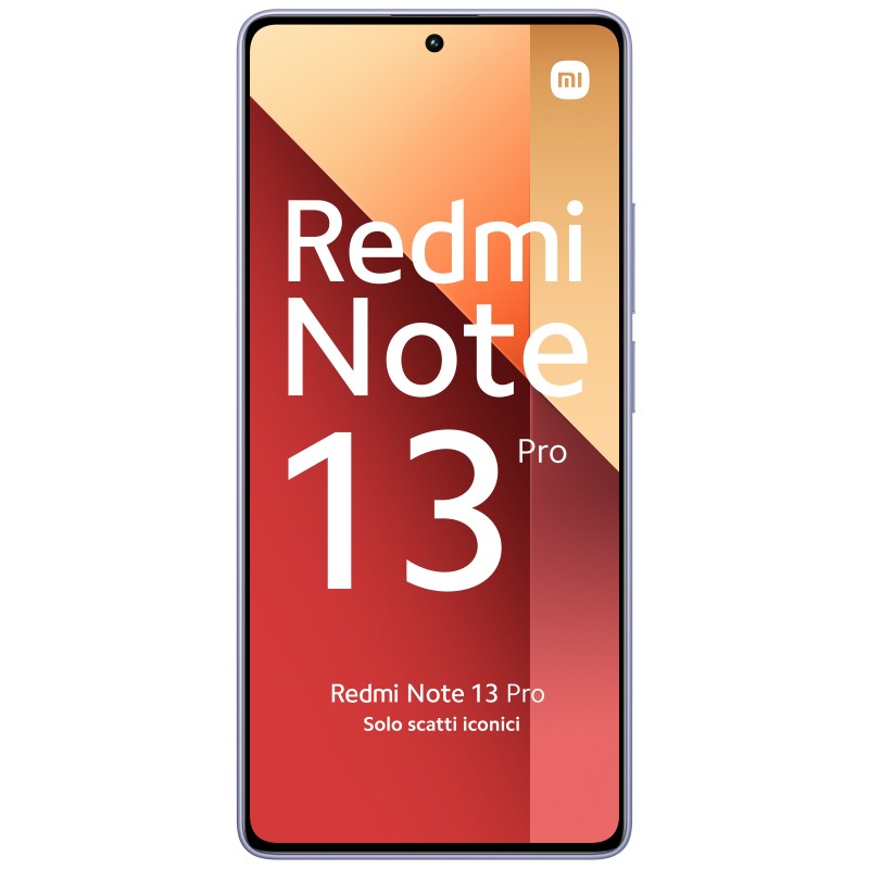 Image of Xiaomi Redmi Note 13 Pro 16,9 cm (6.67") Doppia SIM Android 12 4G USB tipo-C 8 GB 256 GB 5000 mAh Lavanda, Viola