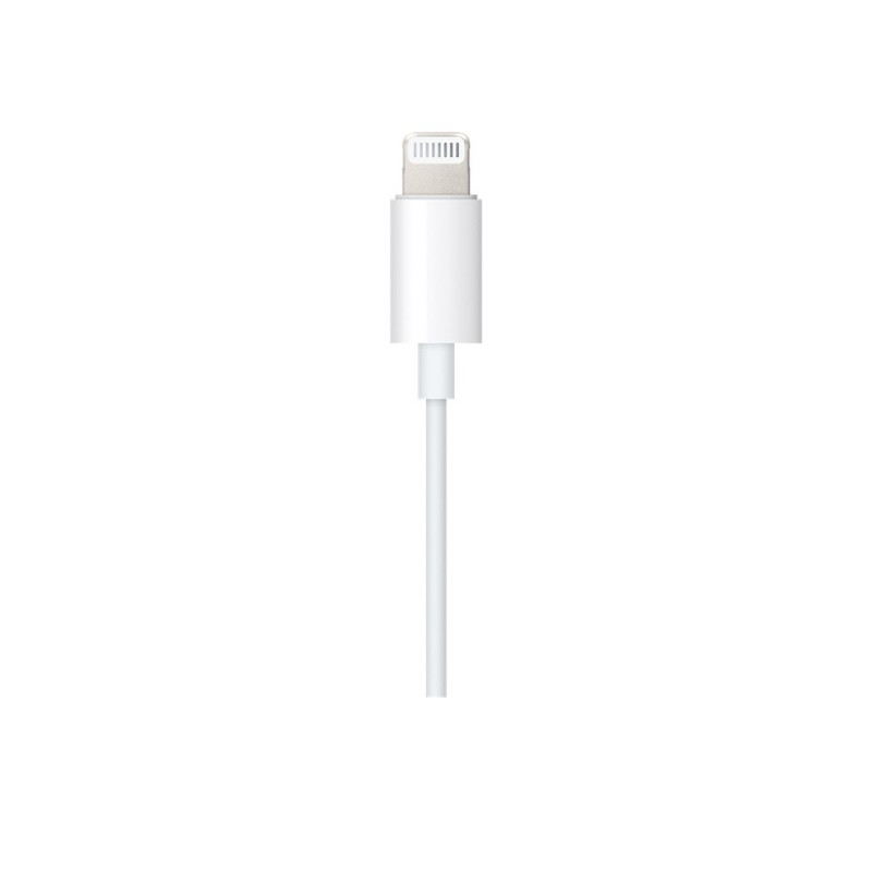 Image of Apple Cavo audio da lightning a jack cuffie 3.5mm - Bianco
