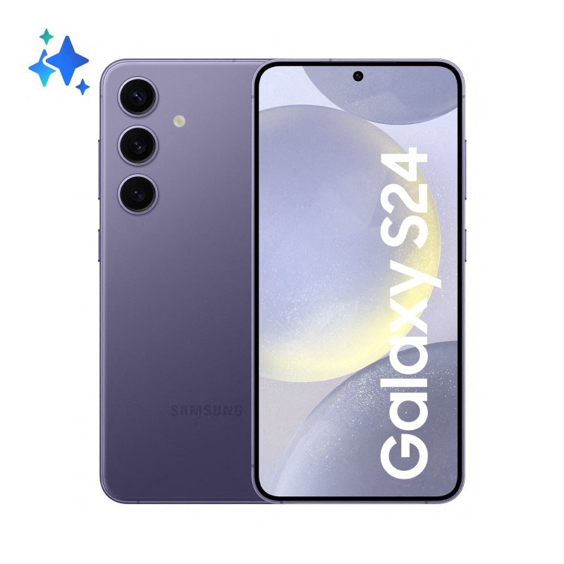 Image of Samsung Galaxy S24 Smartphone AI, Display 6.2'' FHD+ Dynamic AMOLED 2X, Fotocamera 50MP, RAM 8GB, 128GB, 4.000 mAh, Cobalt