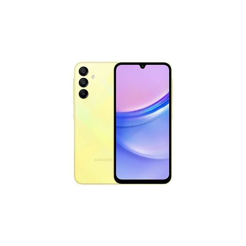 Image of Samsung Galaxy A15 16,5 cm (6.5") Dual SIM ibrida Android 14 4G USB tipo-C 4 GB 128 GB 5000 mAh Giallo