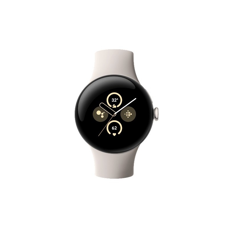 Image of Google Pixel Watch 2 AMOLED 41 mm Digitale Touch screen Argento Wi-Fi GPS (satellitare)