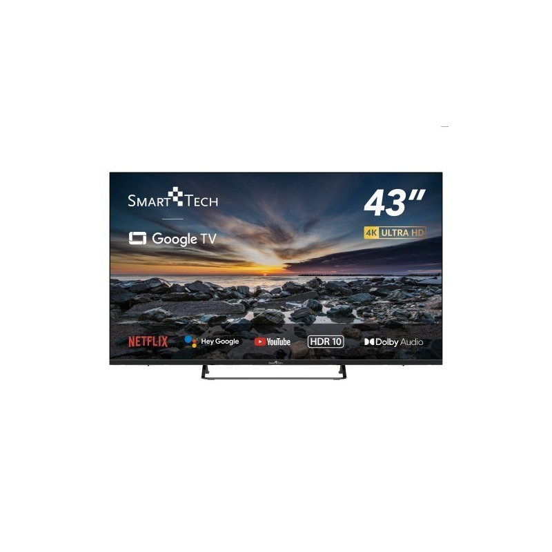 Image of Smart-Tech 43UG10V3 TV 109,2 cm (43") 4K Ultra HD Smart TV Wi-Fi Nero 230 cd/m²