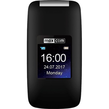 MaxCom MM824(02)171101792 6,1 cm (2.4") 88 g Schwarz Seniorentelefon