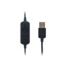 Equip 245305 auricular y casco Auriculares Alámbrico Diadema Oficina Centro de llamadas USB tipo A Negro
